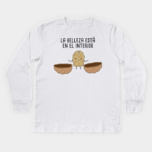 La Belleza Esta en el Interior Kids Long Sleeve T-Shirt